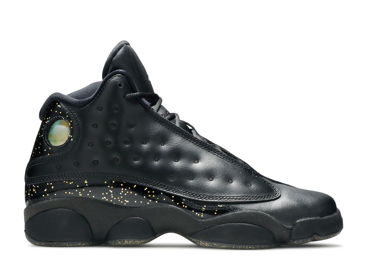 

Кроссовки Air Jordan Air Jordan Retro 13 Gs 'Gold Glitter', черный