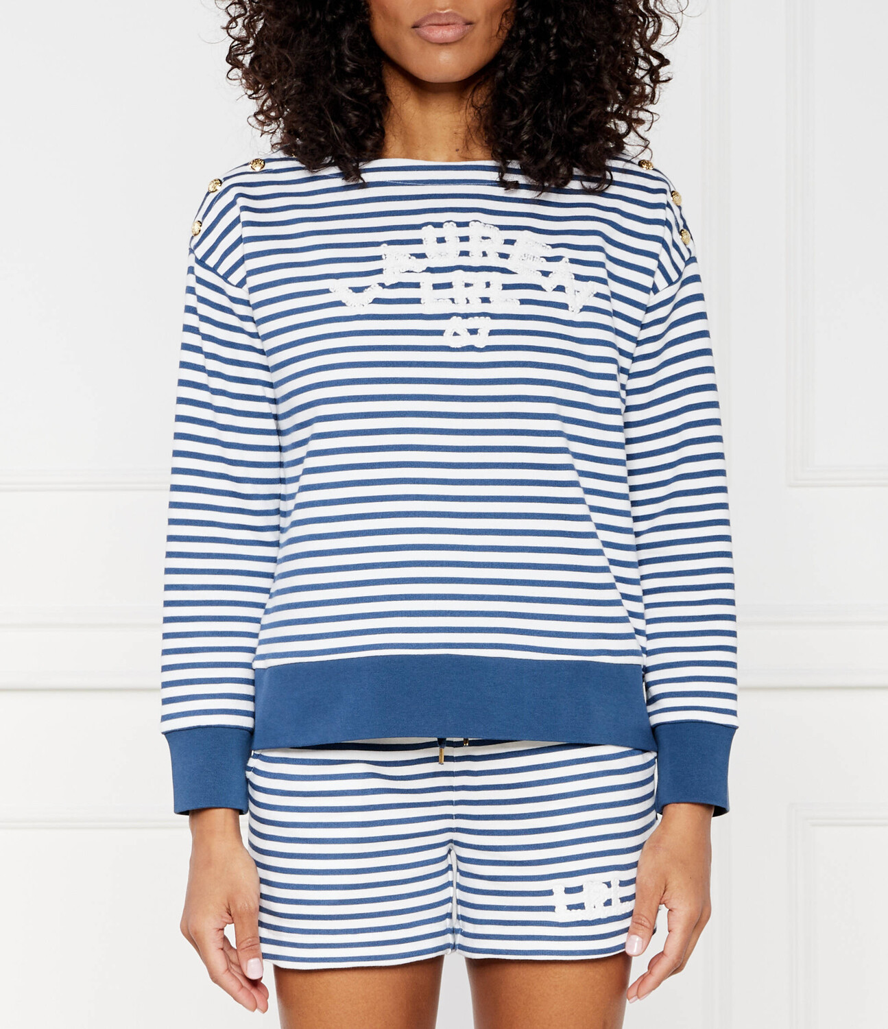 

Блуза LAUREN RALPH LAUREN ampola Loose fit, синий