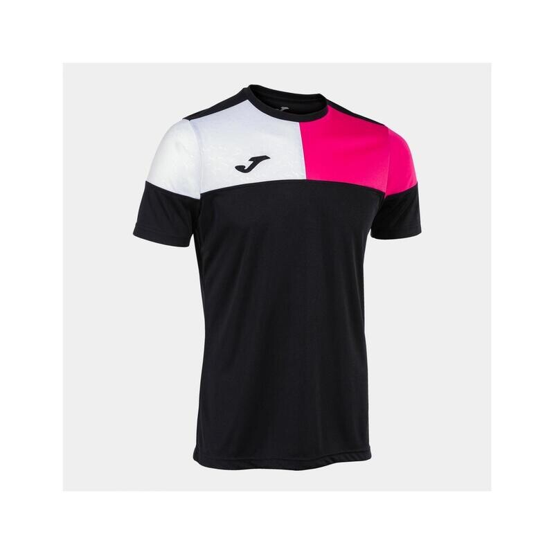 

Мужская футболка M/C Joma Crew V 103084 Черная Розовая Белая 105 Комфортная