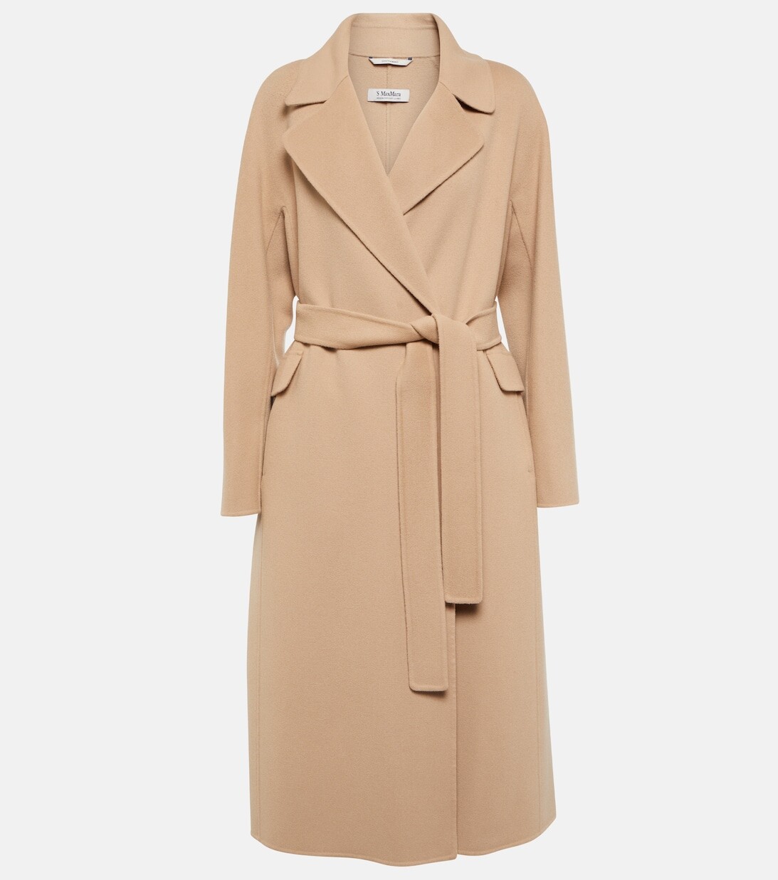 

Пальто Zenith из натуральной шерсти с поясом 'S MAX MARA, бежевый