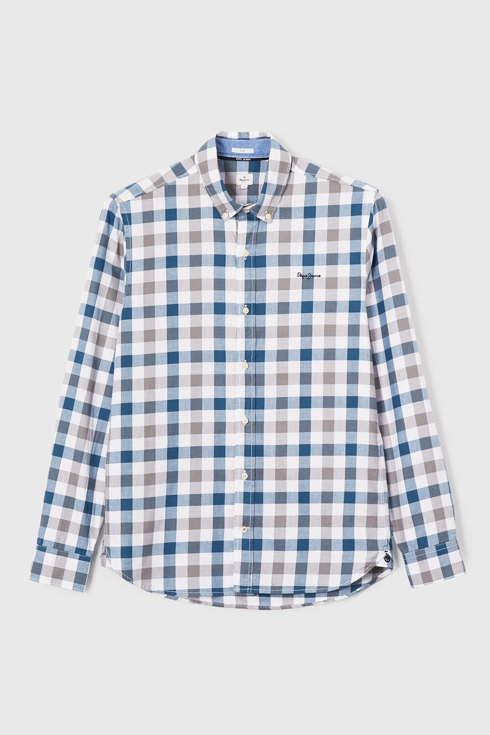 

Рубашка – синяя – стандартного кроя Pepe Jeans, синий