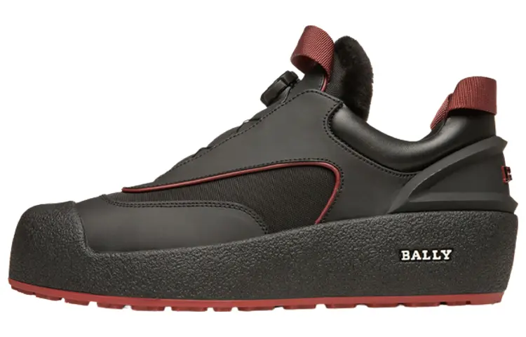 

Обувь для скейтбординга Мужская низкая черная Bally