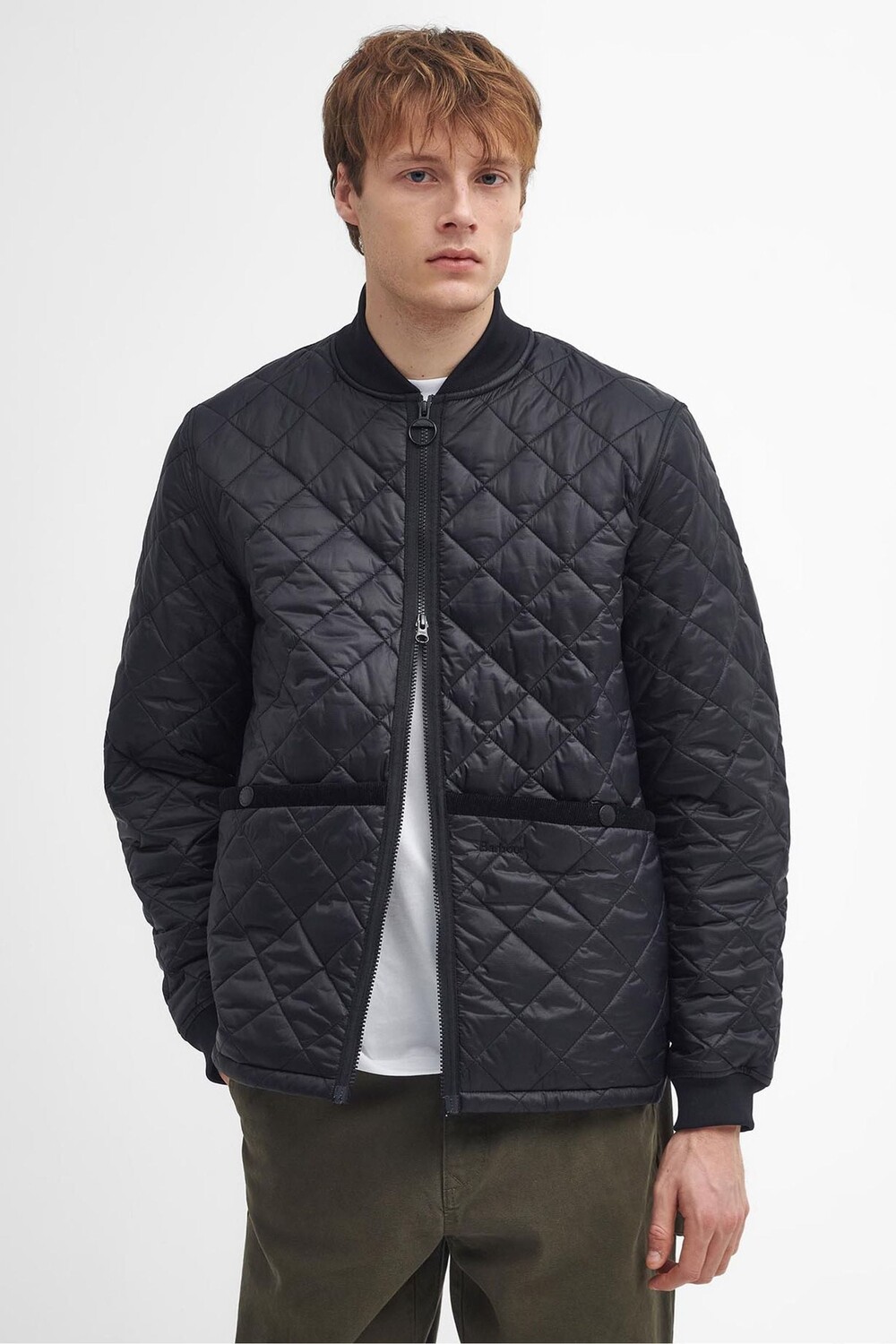 

Модернизированная стеганая куртка liddesdale Barbour, черный