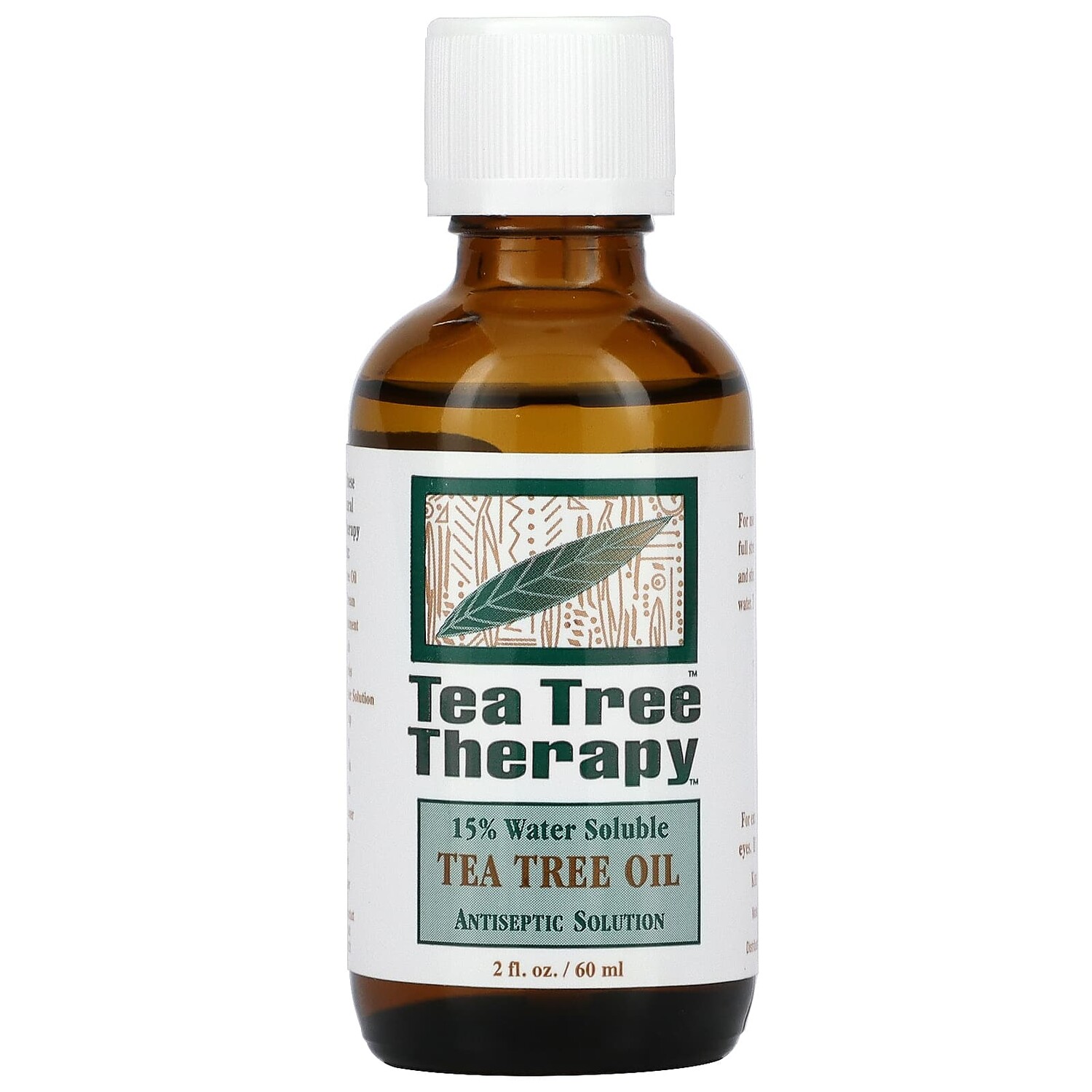 

Масло чайного дерева, 2 жидких унции (60 мл), Tea Tree Therapy