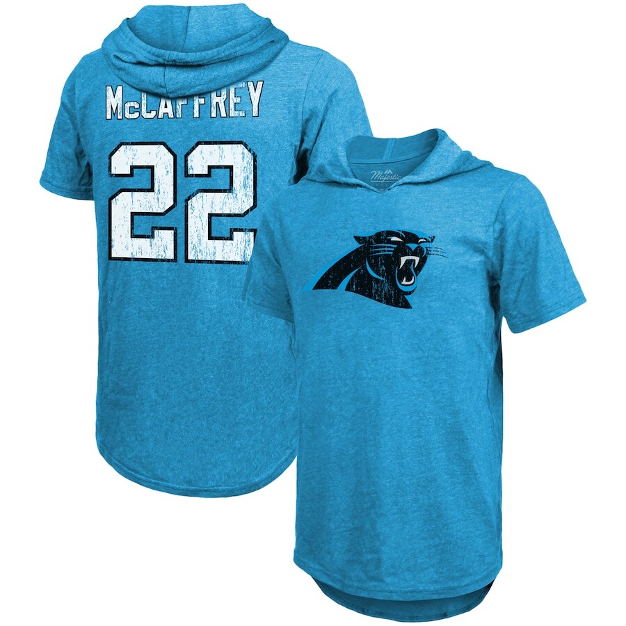 

Футболка с именем и номером Majestic Threads Carolina Panthers, синий