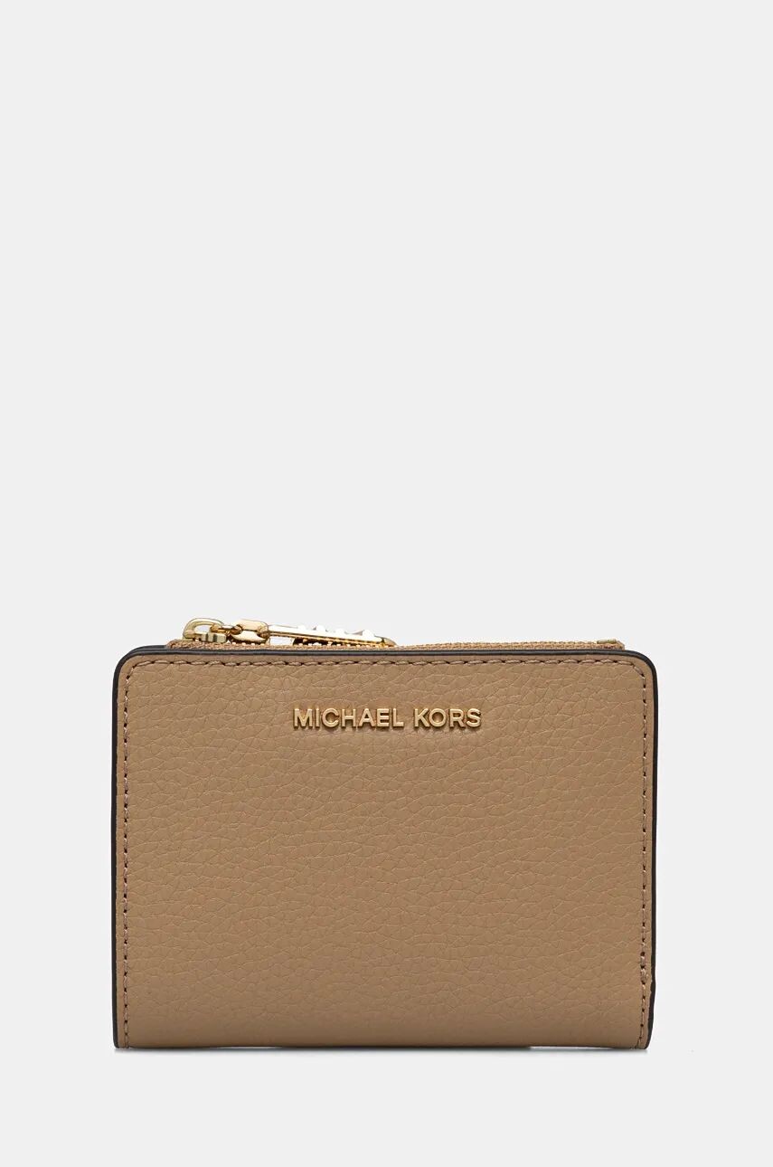 

Кожаный кошелек MICHAEL Michael Kors, бежевый