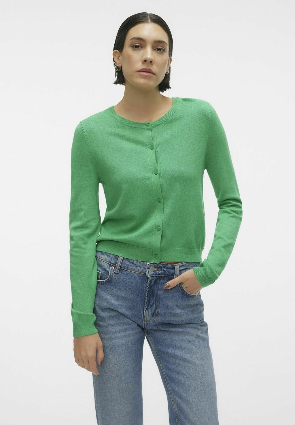 

Кардиган VMGLORY LS O-NECK GA NOOS Vero Moda, цвет bright green