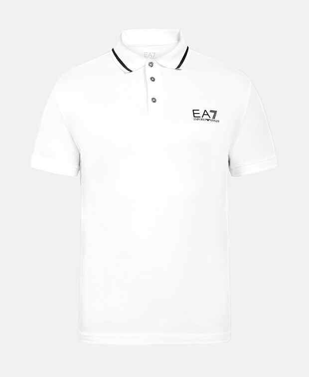 

Рубашка поло Emporio Armani, белый