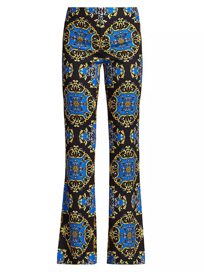 

Брюки Teeny Flare с медальоном Alice + Olivia, цвет regal romance sapphire