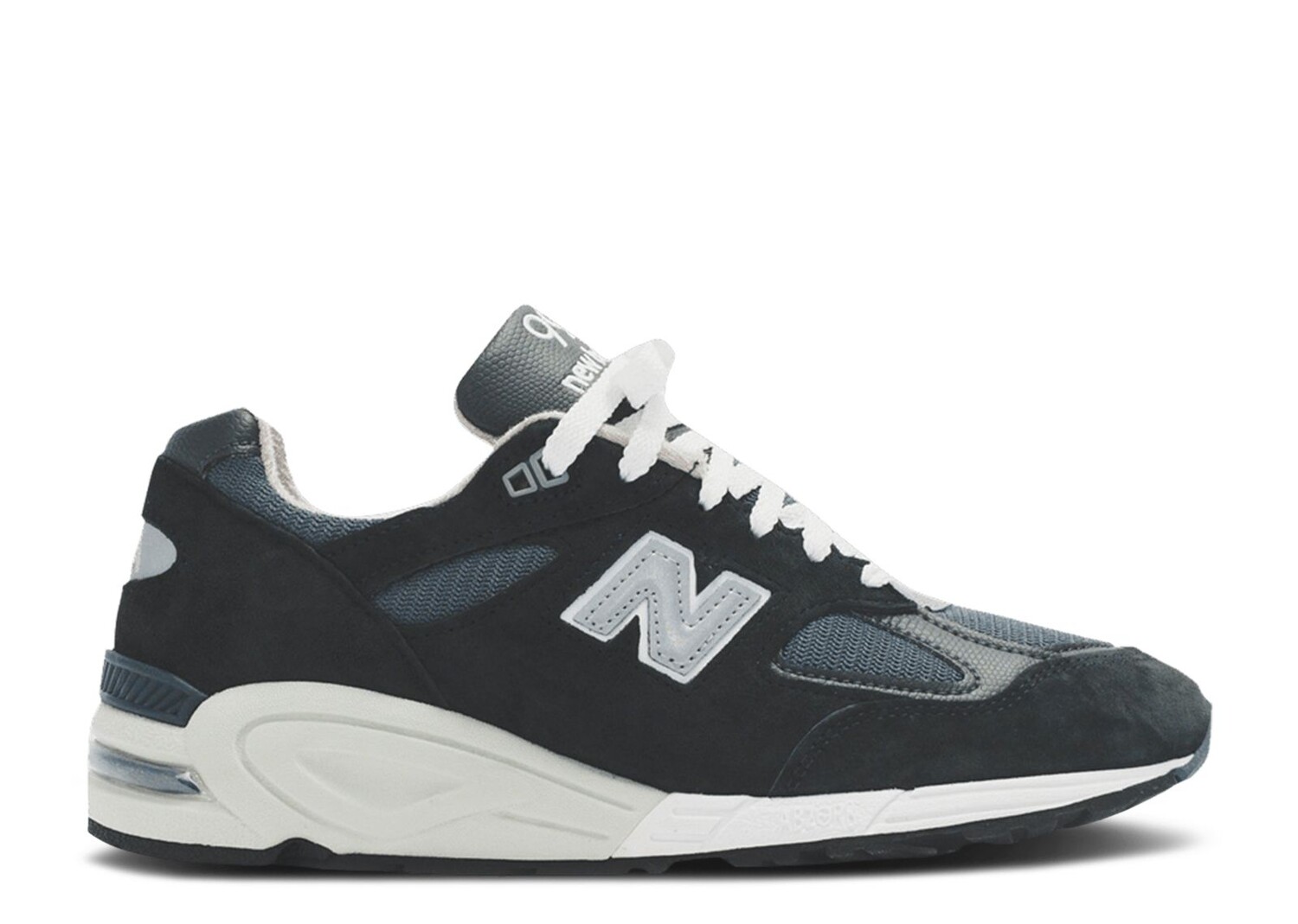 

Кроссовки New Balance Kith X 990V2 Made In Usa 'Shark', синий, Синий;черный