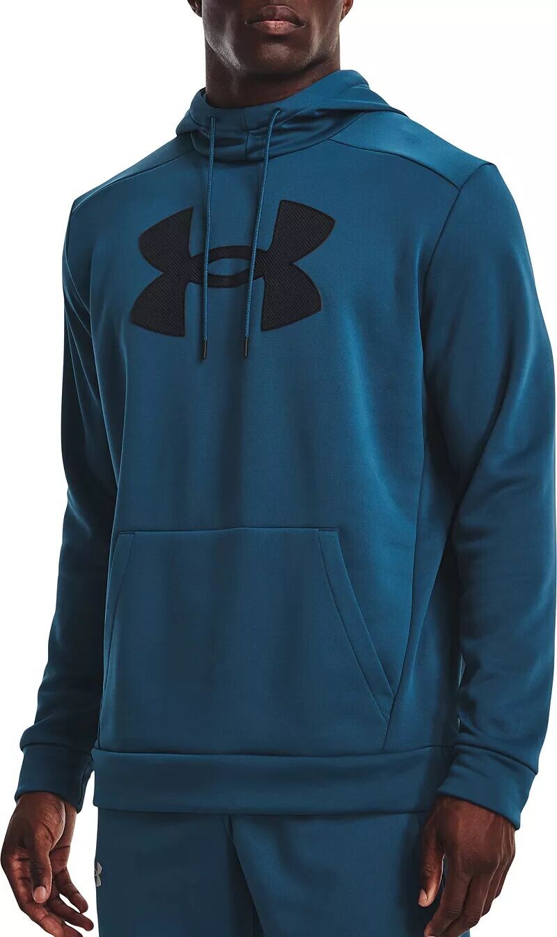 

Мужская флисовая толстовка с большим логотипом Under Armour Armor