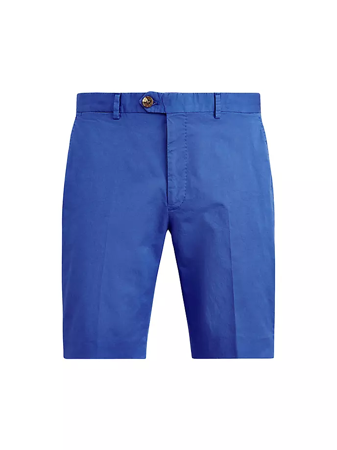 

Шорты Eaton из эластичного хлопка Ralph Lauren Purple Label, синий