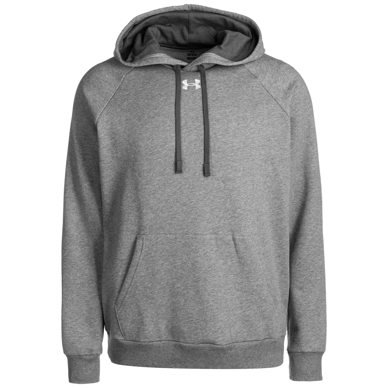 

Толстовка Under Armour Hoodie Rival Fleece Logo, цвет grau/weiß