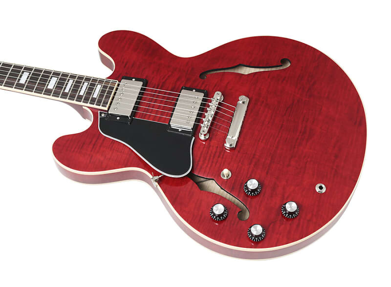 

Электрогитара Gibson ES-335 Figured Sixties Cherry Left Handed