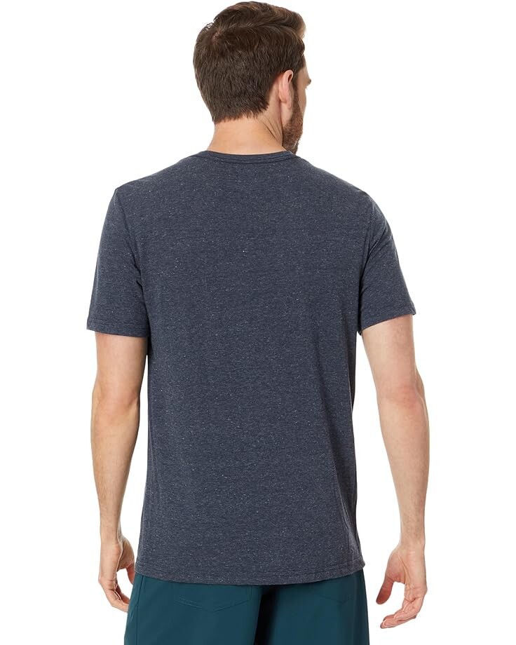 

Футболка Oakley O-Bold Ellipse Short Sleeve Tee, цвет Fathom Heather/Black