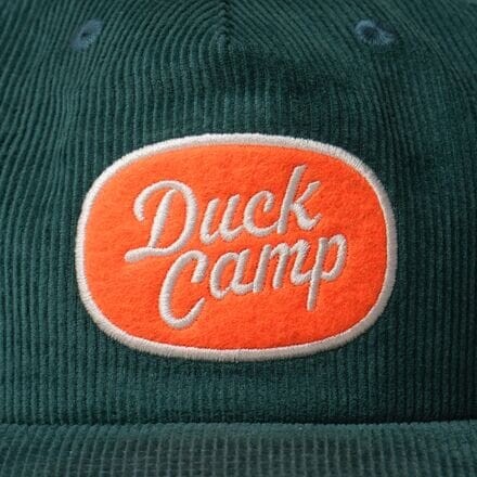 

Вельветовая кепка Duck Camp, цвет Duck Camp Oval/Cyan
