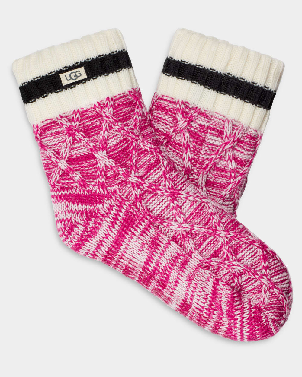 

Носки Deedee Fleece Lined Quarter UGG, розовый