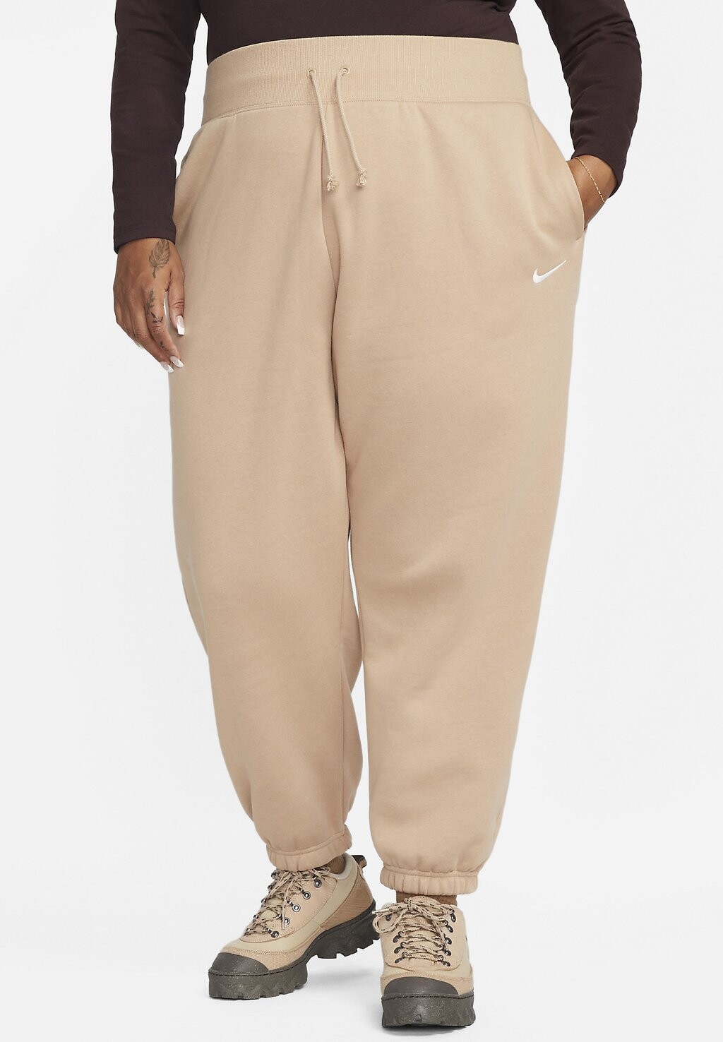 

Спортивные брюки Nike W Nsw Phnx Flc Hr Os, Коричневый