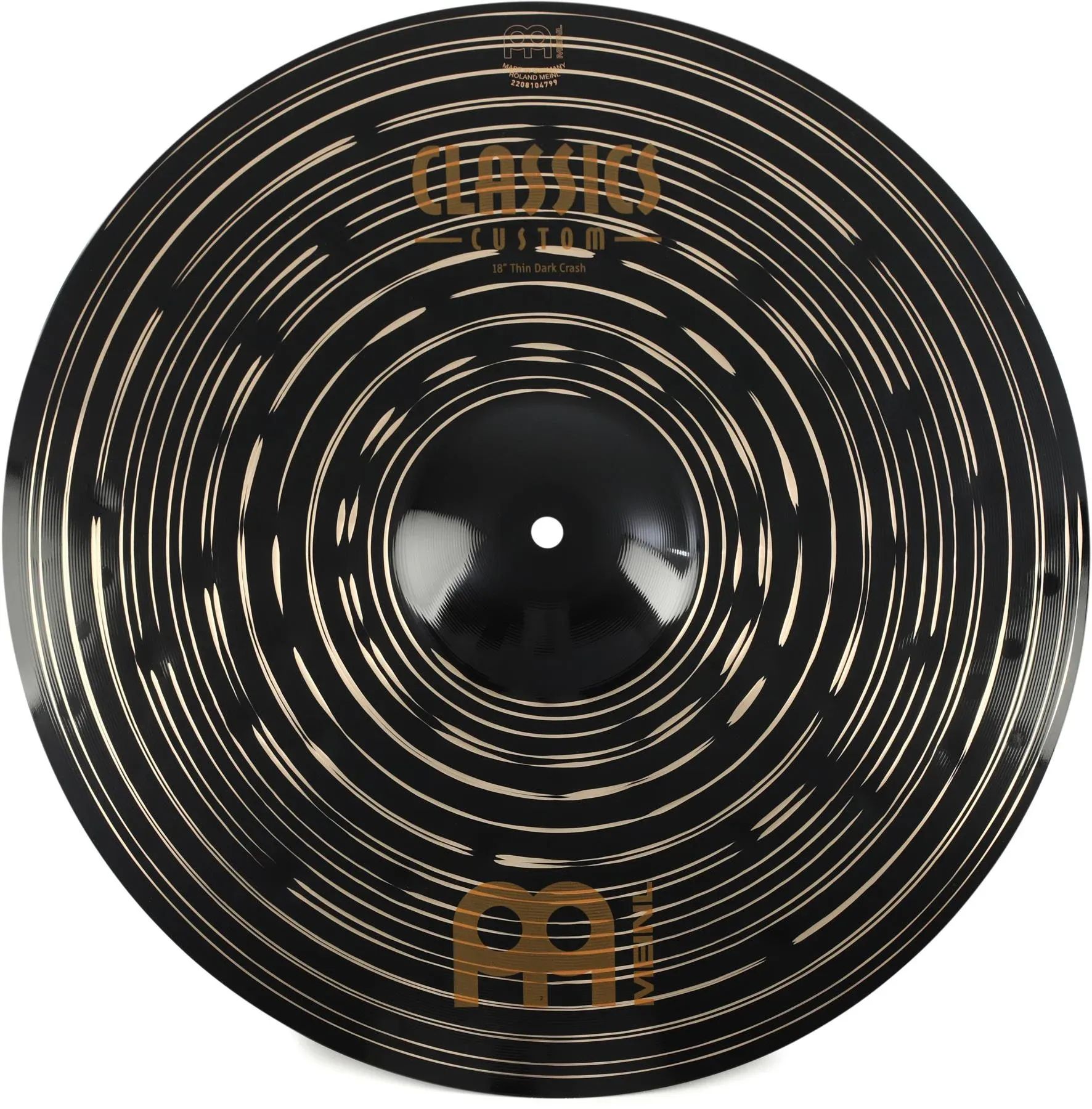 

Тарелки Meinl Classics Custom Dark Thin Crash — 18 дюймов