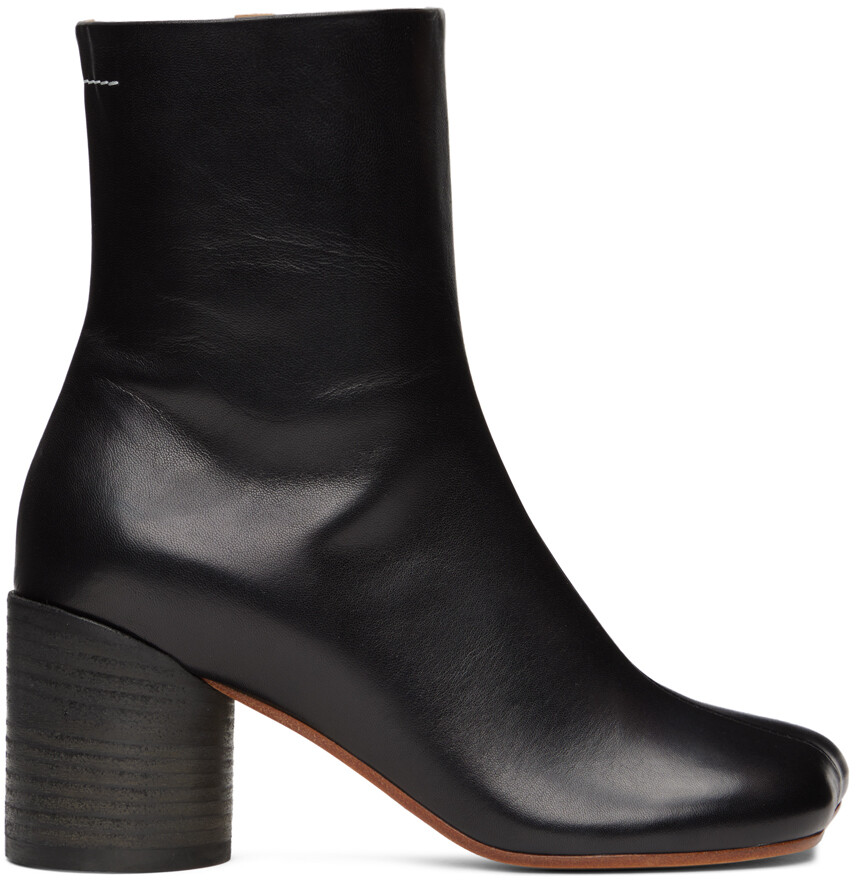 

Черные ботинки Anatomic 70 MM6 Maison Margiela