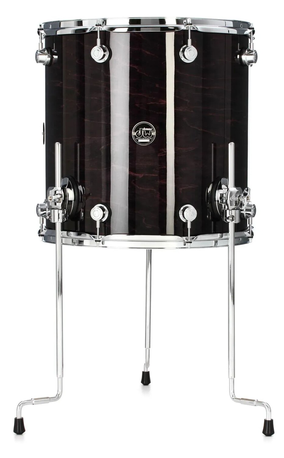

Напольный том DW Performance Series — 16 x 16 дюймов — пятнистый лак черного дерева