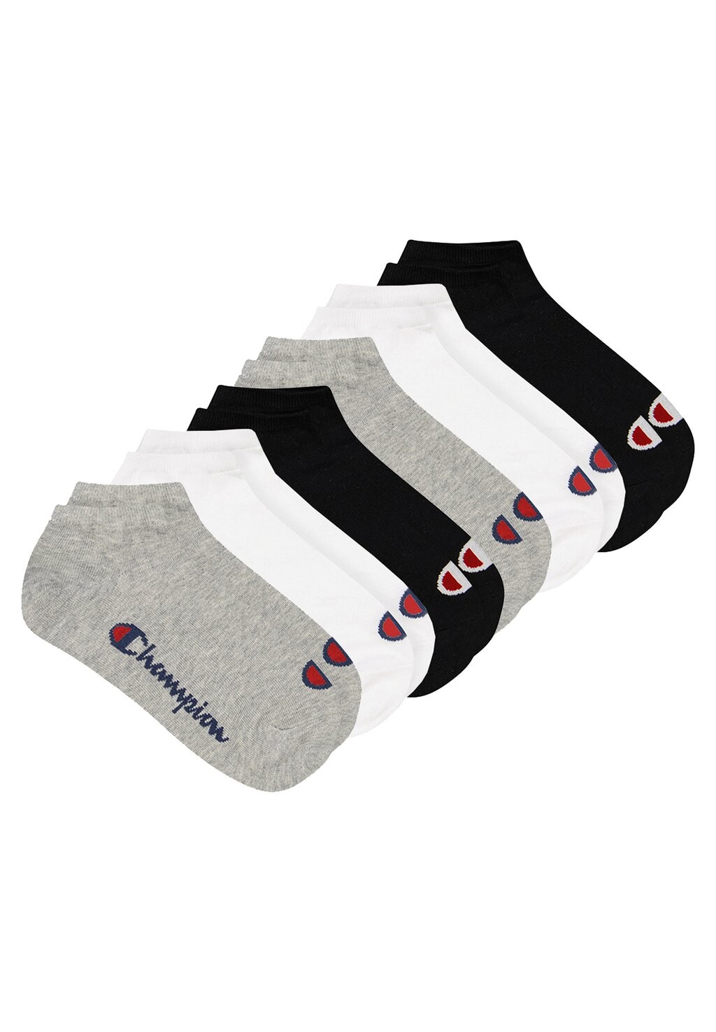 

Носки MULTIPACK 6 PAAR SNEAKER GR 35 Champion, цвет grey/white/black