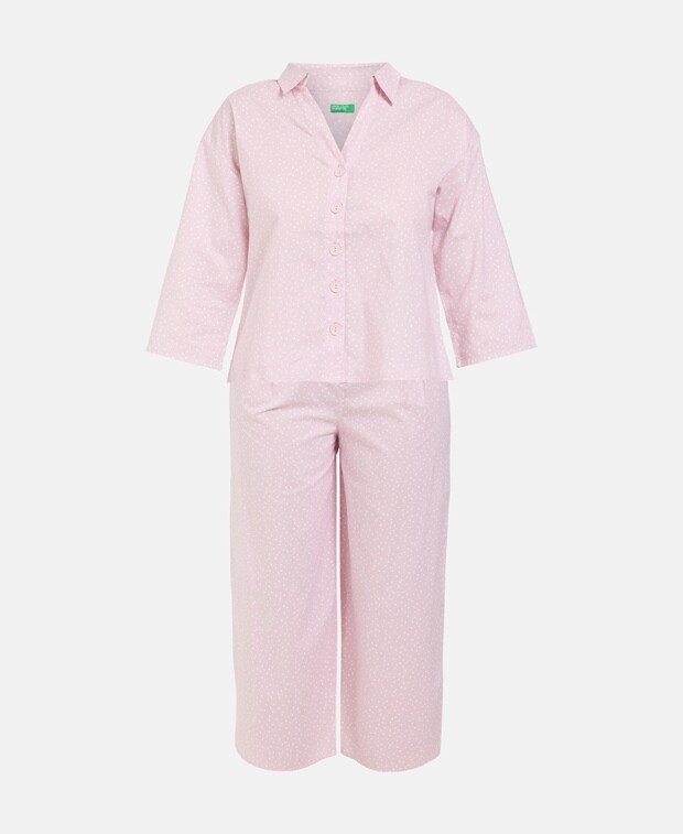

Пижама Undercolors of Benetton, лиловый