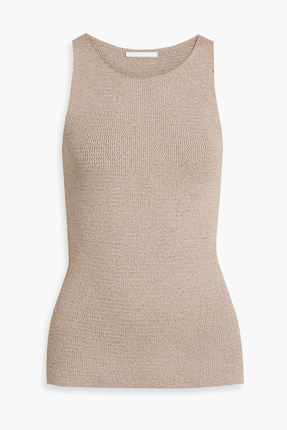 

Майка эластичной вязки HELMUT LANG, нейтральный