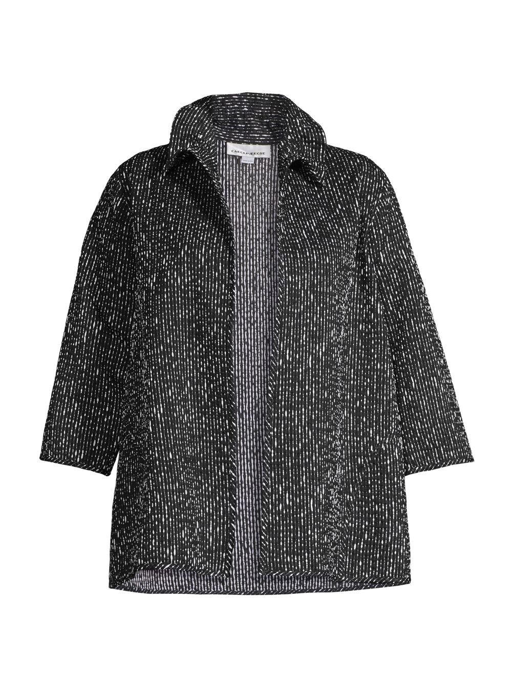 

Куртка Fresh & Flashy Stripe & Go Caroline Rose, Plus Size, черный