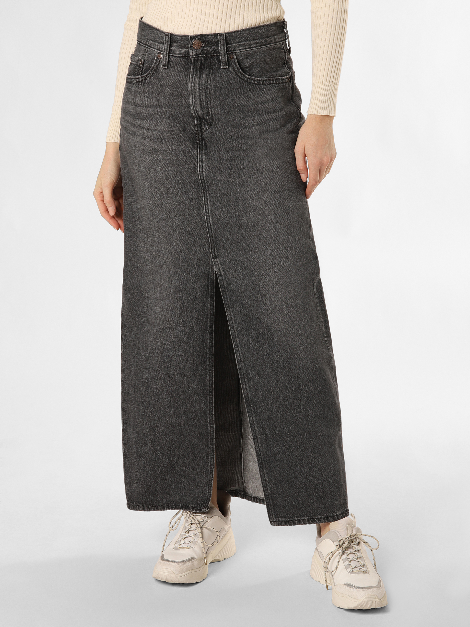 Длинная юбка Levi´s Jeans, антрацит носки levi´s 3 шт антрацит