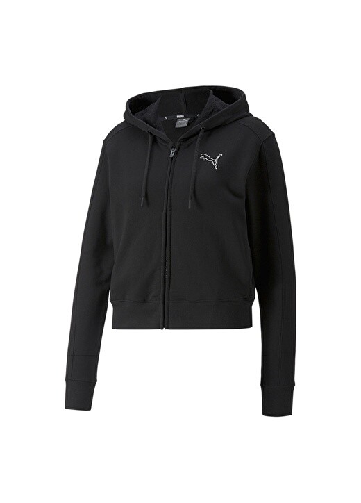 

Черная женская куртка на молнии Puma, Черный