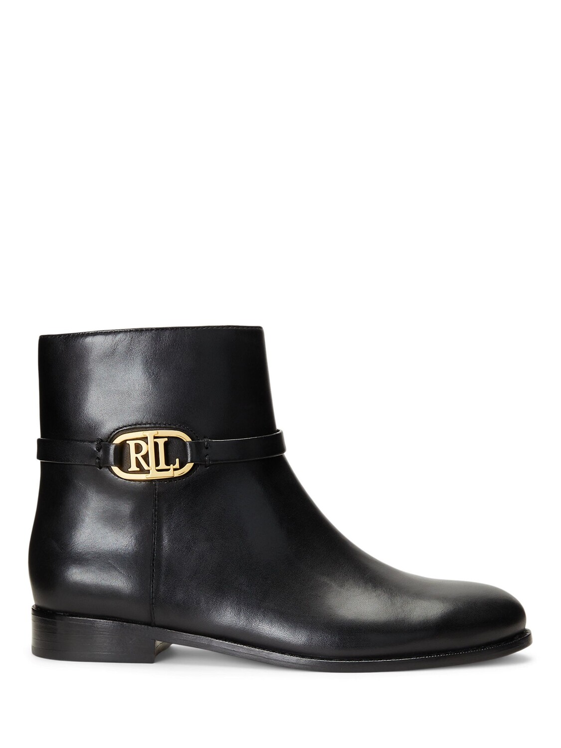 

Кожаные ботильоны Lauren Briella Ralph Lauren, черный