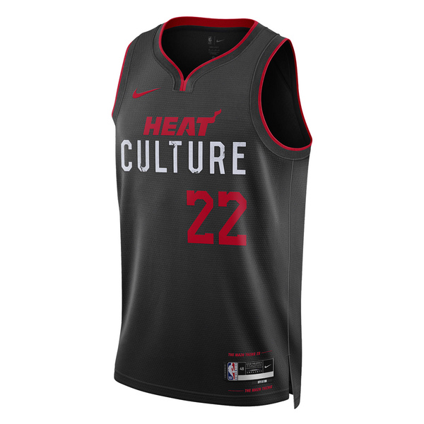 Майка Nike Dri-FIT NBA Swingman Jersey 2023/24 City Edition 'Miami Heat Jimmy Butler', черный
