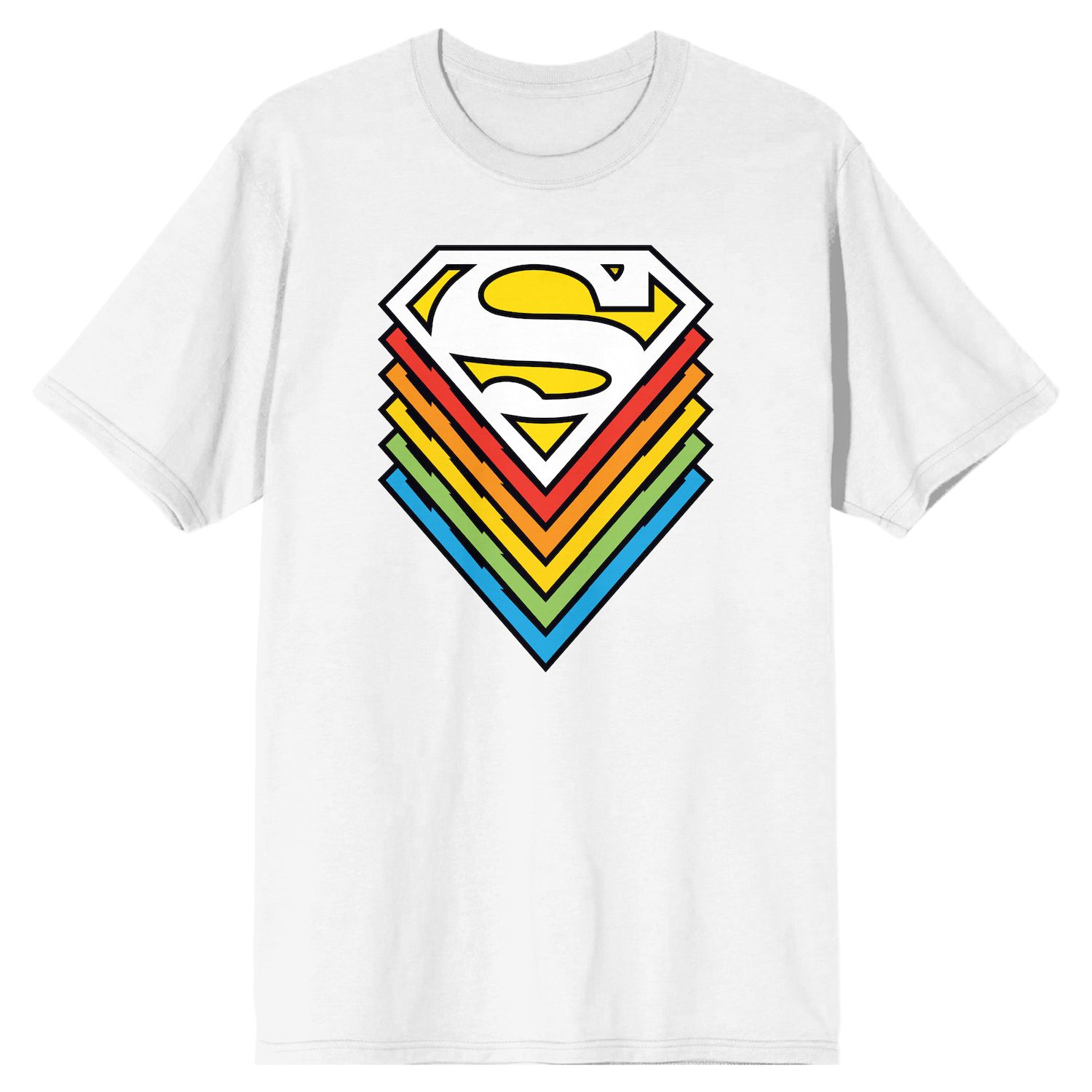 Мужская футболка с логотипом Супермена и комиксов Licensed Character