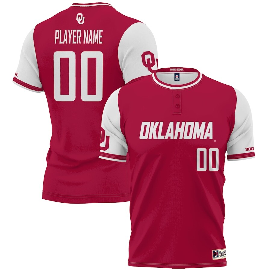 

Джерси ProSphere Oklahoma Sooners, малиновый