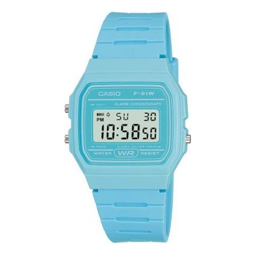 Часы CASIO Waterproof Quartz Sports Mens Blue Digital, синий цена и фото