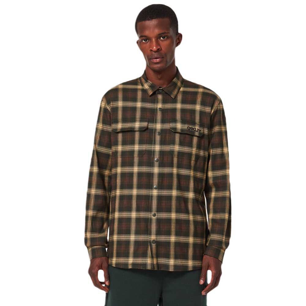 

Рубашка с длинным рукавом Oakley Niseko Tech Flannel, зеленый