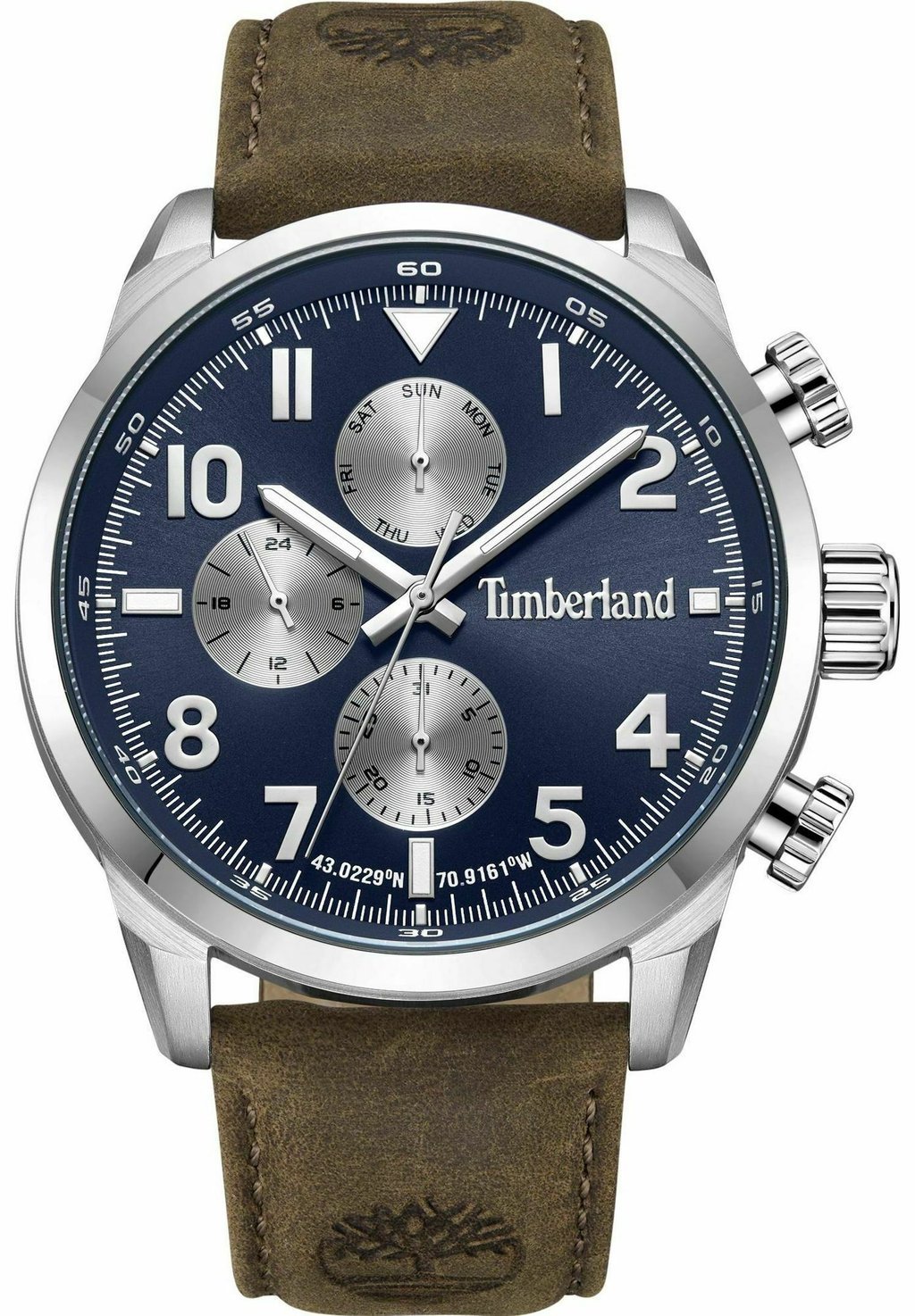 

Хронограф HENNIKER II TDWGF0009501 Timberland, цвет silber