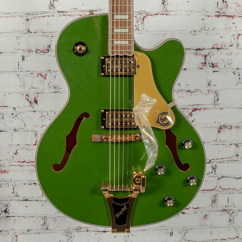 

Электрогитара Epiphone Emperor Swingster Hollowbody - Forest Green Metallic x1504