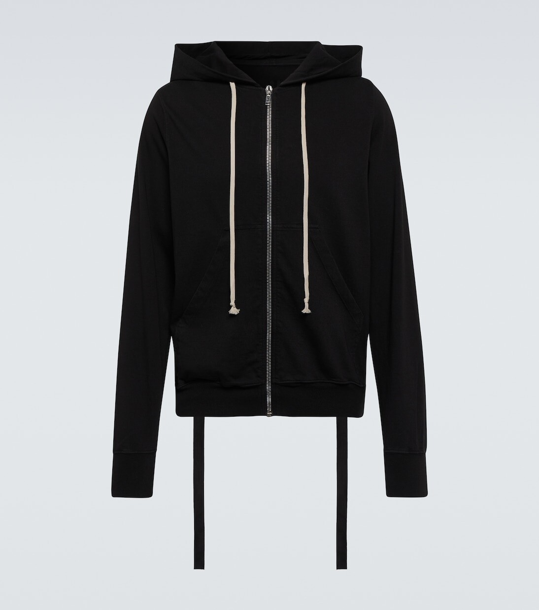 

Хлопковая худи jason на молнии Drkshdw By Rick Owens, черный