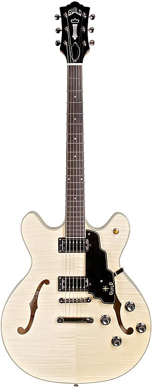 цена Электрогитара Guild Starfire IV ST Semi Hollow Body Electric Guitar - Flamed Maple - with Case