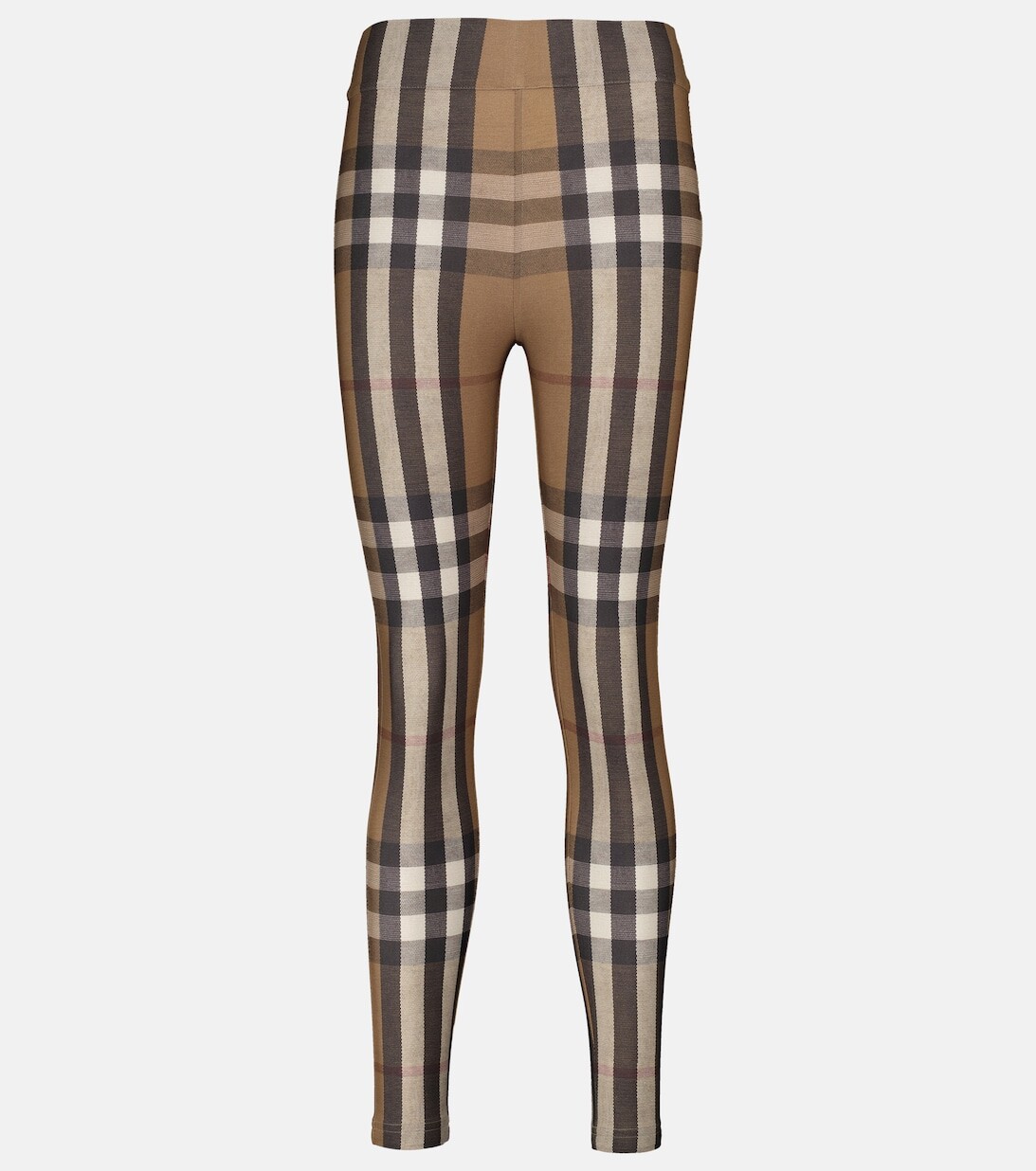 

Леггинсы в винтажную клетку BURBERRY, коричневый