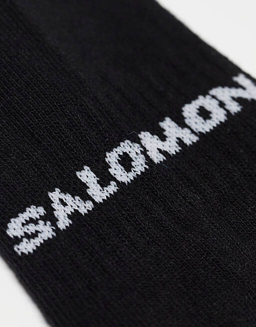 

Набор из 3 повседневных черных носков унисекс Salomon