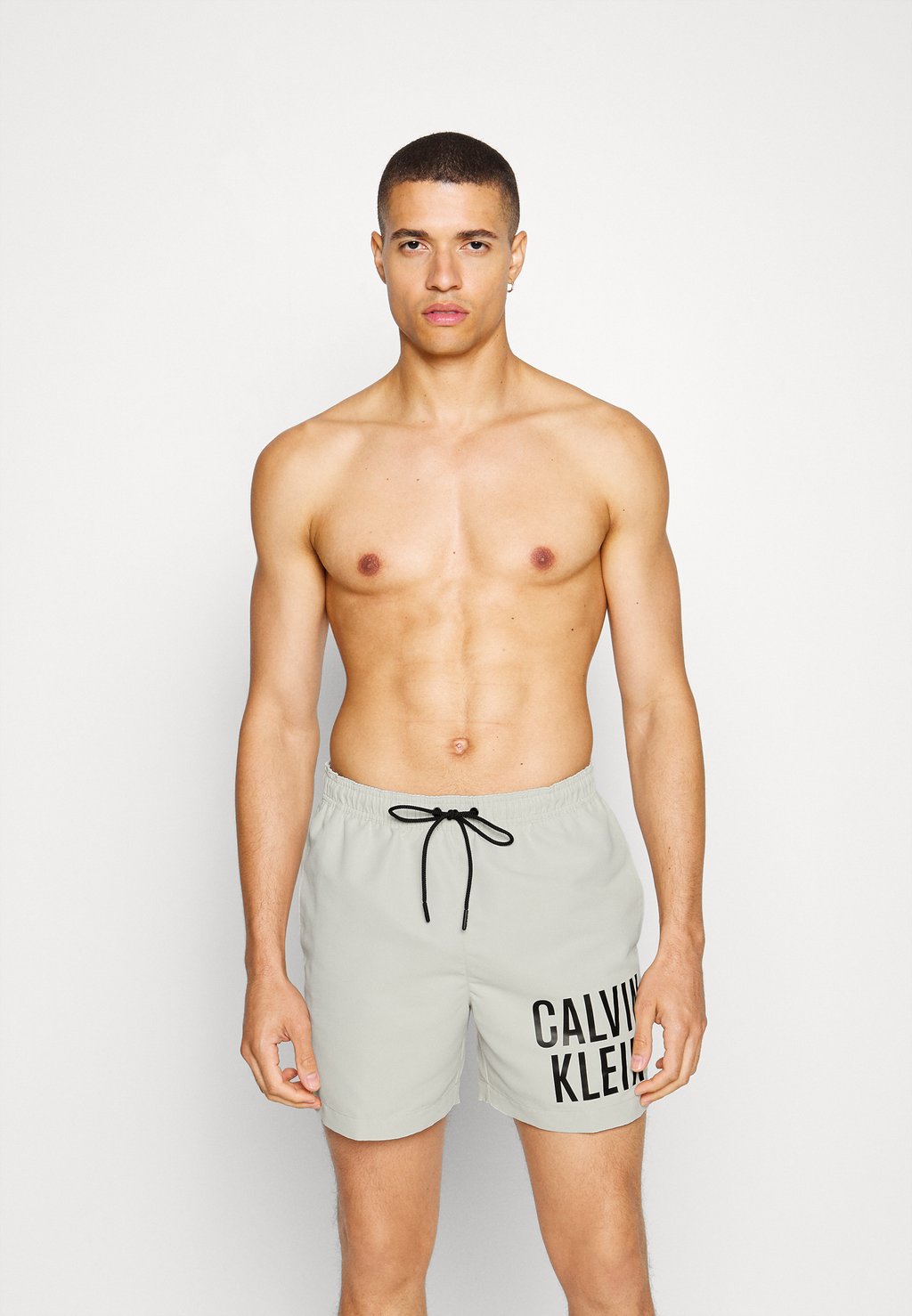 

Плавки MEDIUM DRAWSTRING Calvin Klein Swimwear, серый