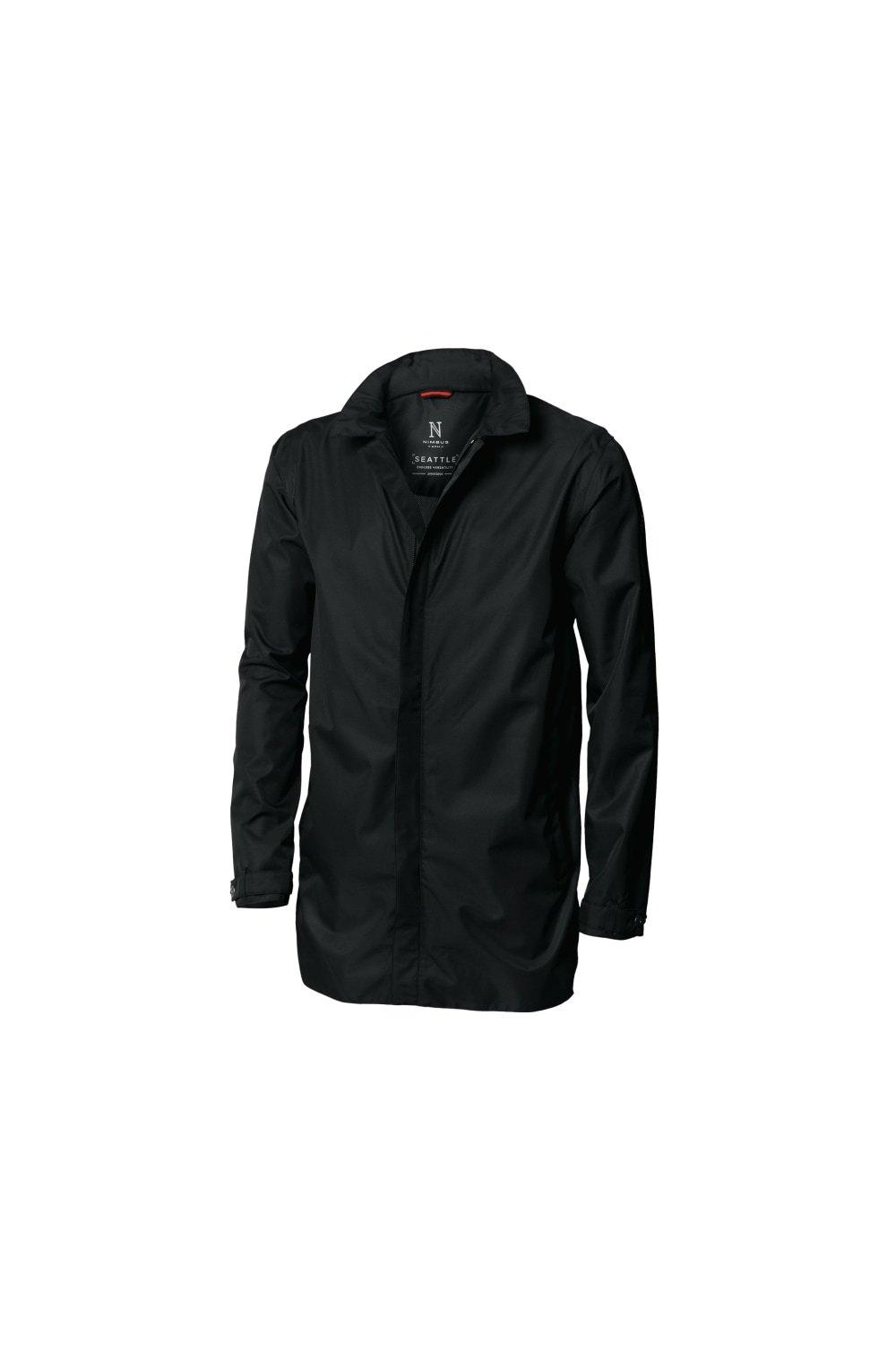 Водонепроницаемое деловое пальто Seattle Nimbus, черный бриджи luhta светлые 44 46 размер