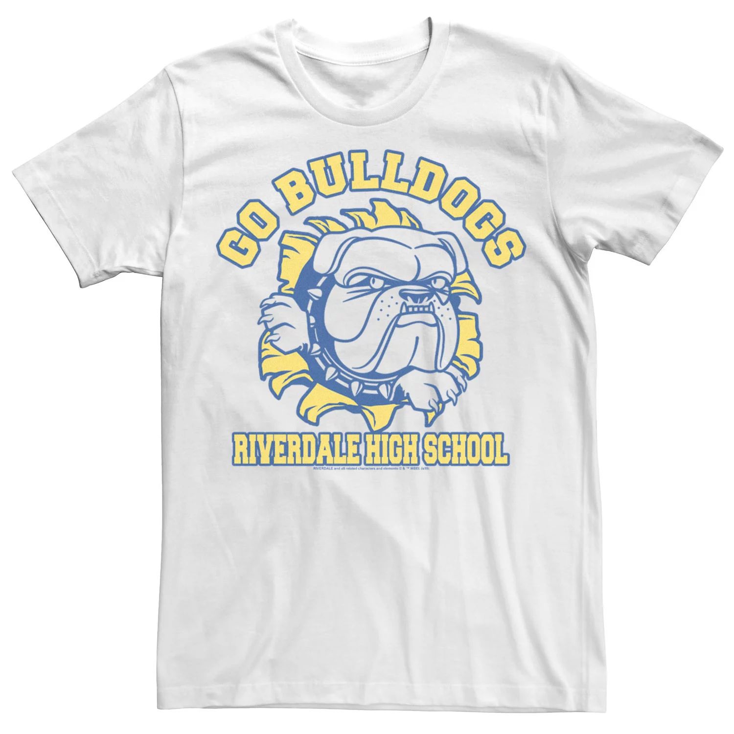 Мужская футболка Archie Riverdale High School Bulldogs Licensed Character