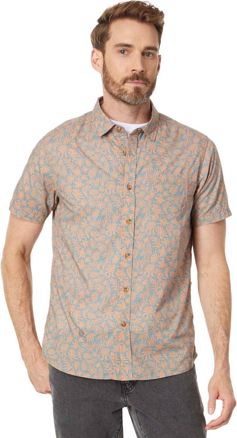 

Рубашка Alyssum Eco Short Sleeve Woven VISSLA, цвет Clay