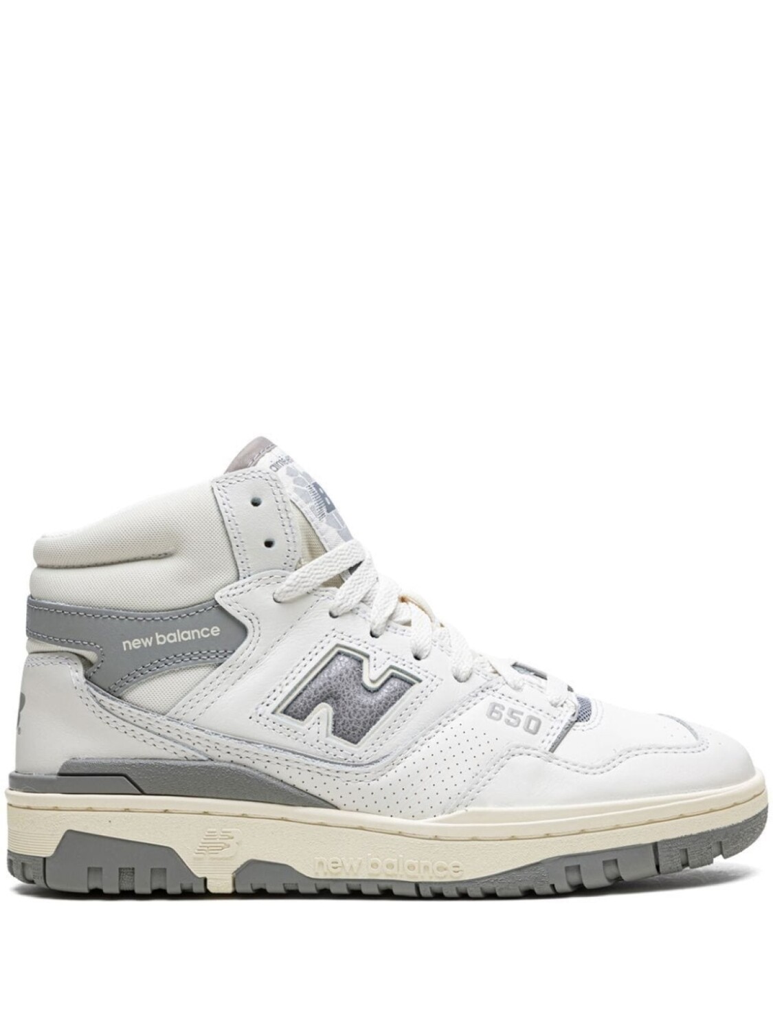 

New Balance высокие кроссовки 650R из коллаборации с Aime Leon Dore, белый