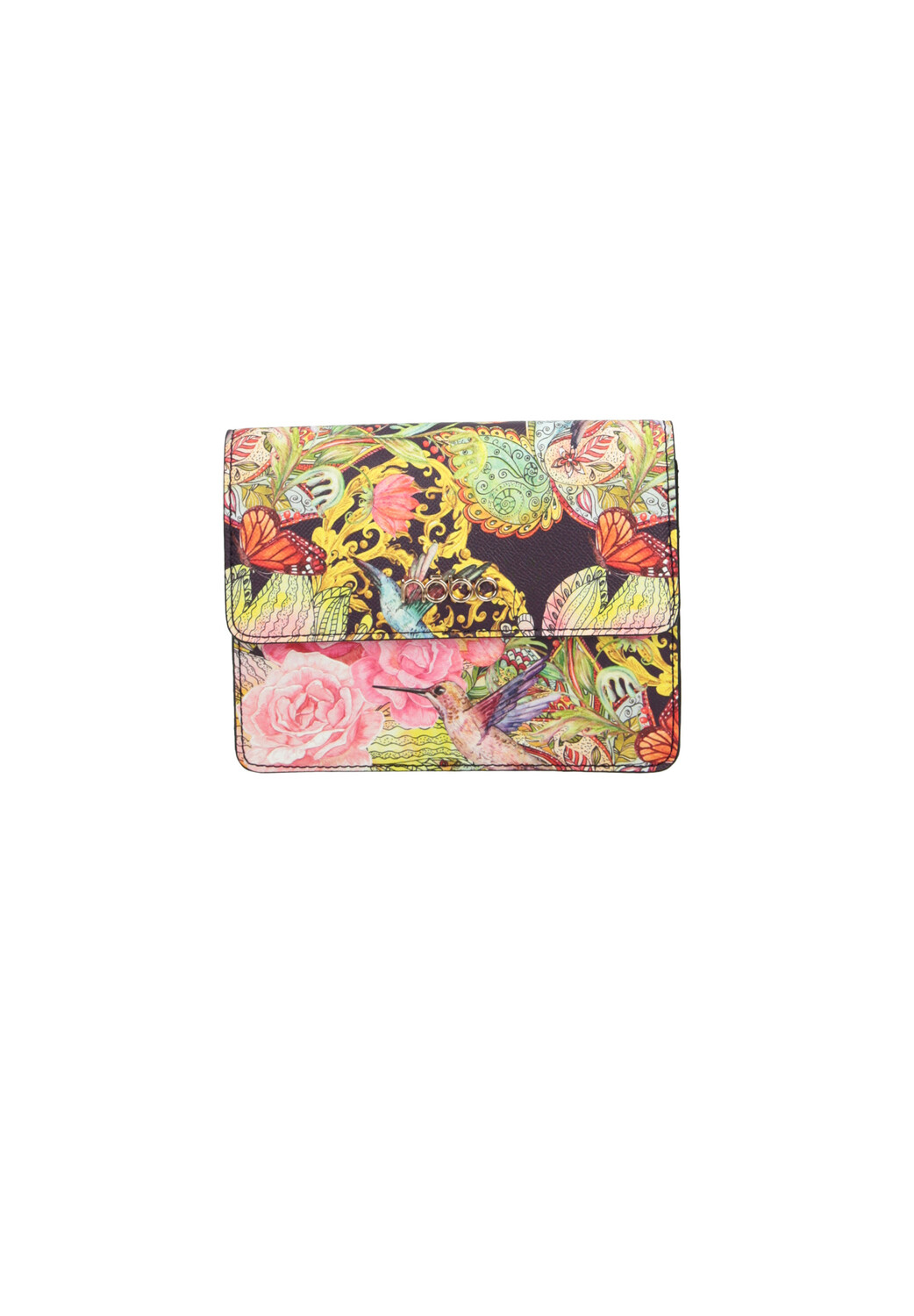 

Сумка через плечо Nobo Bags Flowers, черный