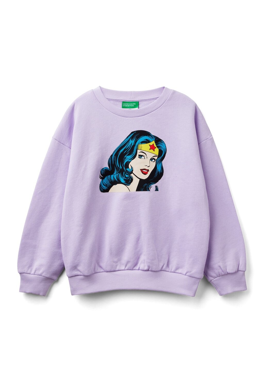 

Толстовка Dc Comics United Colors of Benetton, фиолетовый